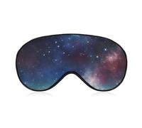 Night Outer Space Augenmaske, Seitenschlafmaske, leichte Augenbinde, Schlafmaske, Nasenpolster und Gummiband für Kinder, Frauen und Männer