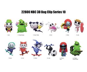 Nightmare Before Christmas PVC-Taschenanhänger Serie 10 Display (24)