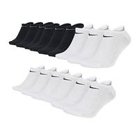 NIKE 15 Paar Sneakersocken Socken Gr 34-50 schwarz grau weiss