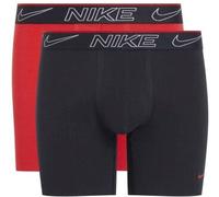 Nike Elite Cotton Stretch Boxer Brief Short 2er Pack Herren in schwarz