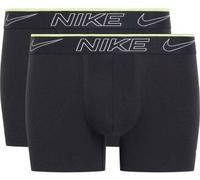 Boxershorts NIKE UNDERWEAR "Nike Trunk 2PK", Herren, Gr. M (48), 2 Stk., schwarz (schwarz, schwarz), Obermaterial: 95% Baumwolle, 5% Elasthan, unifarben, Unterhosen (96679804-M) schwarz, schwarz
