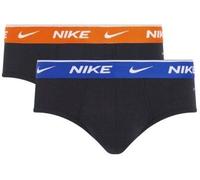 Nike 2P Everyday Cotton Stretch Briefs Blau/Orange Baumwolle X-Large Herren