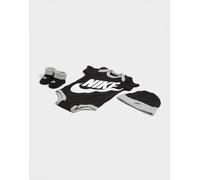 Nike 3-Piece Futura Logo Babygrow Set Babys - Kinder, Schwarz - 0-6M