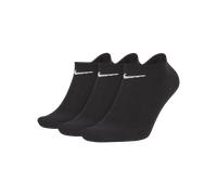 Nike 3er Pack Socken Füsslinge Sneaker F001 M ( 38-42 ) schwarz