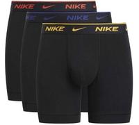 Nike 3P Everyday Essentials Cotton Stretch Boxer Schwarz/Gelb Baumwolle Large Herren