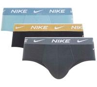 Nike Herren Brief 3pk Unterwäsche, Denim Turq./Infi Gold/Ant Move Wb, S