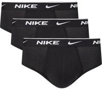 Herren Boxershorts Nike Everyday Cotton Stretch Brief 3P - Schwarz (L)
