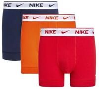 Nike 3P Everyday Essentials Cotton Stretch Trunk Blau/Rot Baumwolle Medium Herren