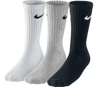 Nike 3PPK VALUE COTTON CREW-SMLX Socken XL weiß