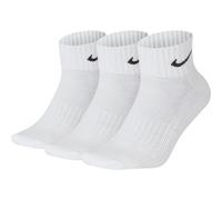 3er Pack NIKE Cushion Ankle Trainingssocken 101 - white/black 42-46