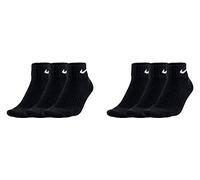 Nike Socken One Quater Socks - 9 Paar, Herren/Damen, knöchelhoch, Schwarz, Gr. 42-46