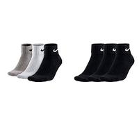 Nike Socken One Quater Socks – 9 Paar, Herren & Damen, knöchelhoch, bunt, Gr. 46-50