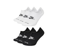 Nike Everyday Plus Cush Footie Socks Frauen in Gr. XL in Schwarz