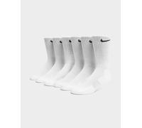 Nike 6er-Pack Everyday Cushioned Training Crew Socken - Herren, Weiss - 42 - 46