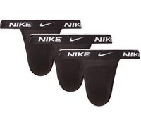 Nike 6P Everyday Cotton Stretch Jockstrap Schwarz Baumwolle Small Herren