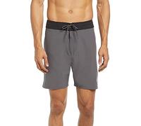 NIKE 7" Boardshorts für Herren, Herren, Schwimm-Slips, NESSB537-018, Iron grau, XS