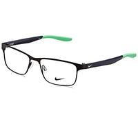 Nike 8130 Brille, Satin Black/Electro Green, 56 Unisex, Erwachsene