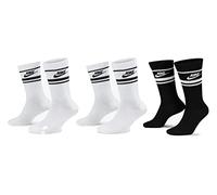 Nike Unisex Socken 3er Pack Everyday Essentials Crew Socks DX5089-010 46-50 Black/White