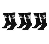 Nike 9 Paar Everyday Essential Tennissocken Socken Sportsocken Unisex DX5089 Prime, Farbe:3 x Schwarz - Weiss, Socken Neu:34-38