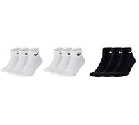 3er Pack NIKE Cushion Ankle Trainingssocken 001 - black/white 46-50