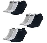 Nike 3er Pack Socken Füsslinge Sneaker F901 schwarz XL (46-50 )