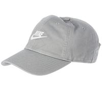 Nike 913011-073 U NSW H86 Futura WASH Cap Hat Unisex Partikel grau/weiß 1SIZE