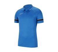 Nike Kinder Poloshirt Academy 21 Polo SS CW6106-463 122-128 Royal Blue/White/Obsidian/White