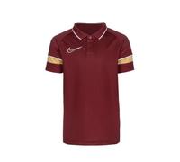 Nike Kinder Poloshirt Academy 21 Polo SS CW6106-677 137-147 Team Red/White/Jersey Gold/White
