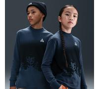 Nike ACG Langarmoberteil mit Waffelmuster für ältere Kinder - Blau XS HQ9593-437