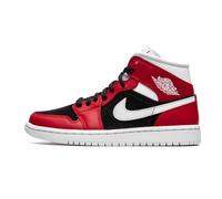 Nike Air 1 Jordan Mid Weiß Snakeskin BQ6472-110 Damen-Schuhe, Gym Rot/Weiß/Schwarz, 40 EU