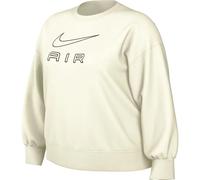 Nike Sail / Black Damen XL Nike Air Fleece Crew