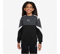 NIKE SWEATSHIRT K NIKE AIR CREW BOY EU:137-147 Schwarz