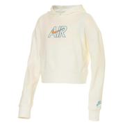 Nike Air Crop Kapuzenpullover White/Crimson Bliss/Worn Blue 10 Jahre