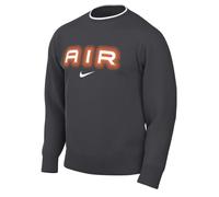 Nike Air Fleece-sweatshirt Mit Rundhalsausschnitt, Dunkelgrau XL