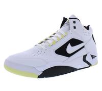 NIKE Air Flight Lite Mid-Sneaker für Herren, Weiß, Zitrone, Schwarz, 43 EU