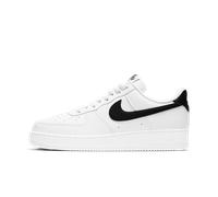 Nike Air Force 1 Low 07 White Black Pebbled Leather - 41