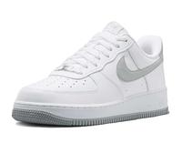 NIKE Air Force 1 '07 Herrenschuhe, Weiß/Lt Smoke Grey-White, 45 EU, White Lt Smoke Grey White, 46 EU