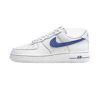 NIKE Air Force 1 '07 Lv8 Herren Schuhe Sneaker, White Deep Royal Blue, 41 EU