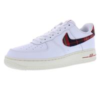 Nike Air Force 1 '07 LV8 Herren-Sneaker, Weiß/Universitätsrot/Stadiongrün, 10