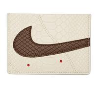 Nike Air Force 1 Card Wallet Snake Kartenetui Kartenhalter Slim Wallet Kreditkartenetui Accessoire, Pale Ivory/Picante Red/Lt British Tan, One Size