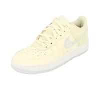 Nike Air Force 1 (GS), niedrige Turnschuhe für Kinder und Jugendliche, gelb, 39 EU