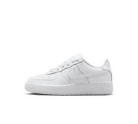 Nike Air Force 1 LE Schuhe für große Kinder (FV5951-001, Schwarz/Schwarz-Schwarz-Schwarz), Weiß, 2 Big Kid