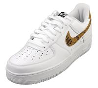 Nike Air Force 1 Low Retro PRM - White/Elemental Gold/Dark Haze, Elfenbein, 42 EU