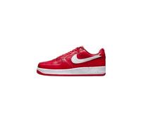 Nike Air Force 1 Low Retro QS Herren-Sneaker, Rot/Weiß, Größe 44, rot/weiß, 45 EU