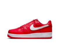 Nike Air Force 1 Low Retro QS Herren-Sneaker, Rot/Weiß, Größe 44, rot/weiß, 45 EU