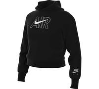Nike Air French Terry Crop Mädchen Kapuzensweater, schwarz US: M