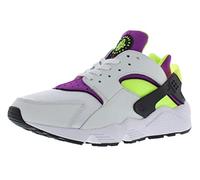 Nike Air Huarache Herren Running Trainers DD1068 Sneakers Schuhe (UK 6.5 US 7.5 EU 40.5, White neon Yellow Magenta 104)