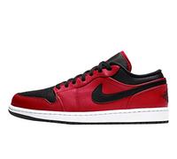 Nike Air Jordan 1 Low Basketballschuhe für Herren, Gym Red Black White, 43 EU