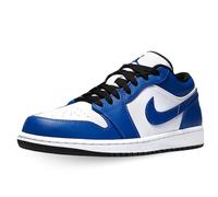 Nike Air Jordan 1 Low Basketballschuhe für Herren, White Hyper Royal Black, 44 EU