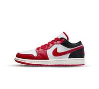Nike Air Jordan 1 Low Dc0774 160 Bianco Rosso Nero Bianco Rosso Nero/38